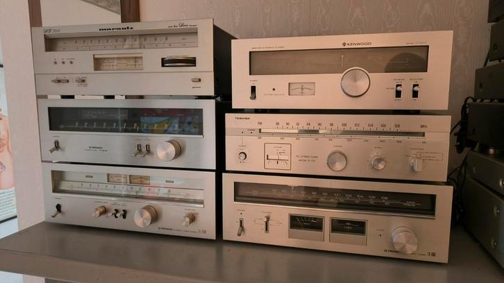 6 x tuner, Audio, Tv en Foto, Tuners, Ophalen of Verzenden