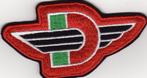 Patch Ducati Retro - 89 x 47 mm, Motoren, Ophalen of Verzenden, Nieuw