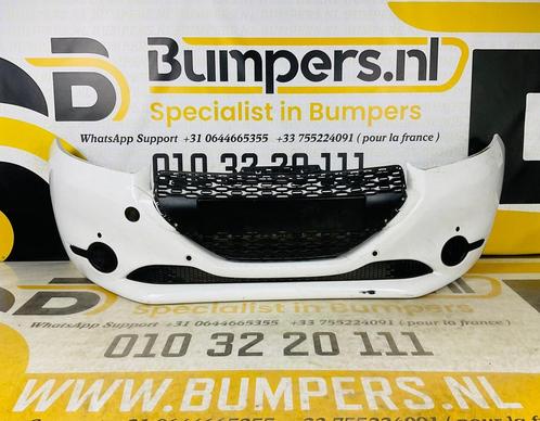 BUMPER Peugeot 208 2012-2016 VOORBUMPER 2-J2-5923z, Auto-onderdelen, Carrosserie, Bumper, Voor, Gebruikt, 6 maanden garantie, Ophalen of Verzenden
