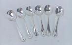 zilver bestek CHRISTOFLE Spatours 6 dessert lepels 12,5 cm, Antiek en Kunst, Ophalen of Verzenden, Zilver