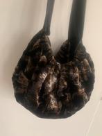 Draagtas boor klein hondje/kat. Namaak bont, Dieren en Toebehoren, Ophalen of Verzenden, Zo goed als nieuw