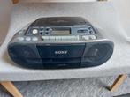 Portable FM radio met CD en taperecorder, Ophalen, Radio