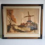 Grote kleurenets van Julien Van Santen (1893 – 1936), Antiek en Kunst, Kunst | Etsen en Gravures, Ophalen