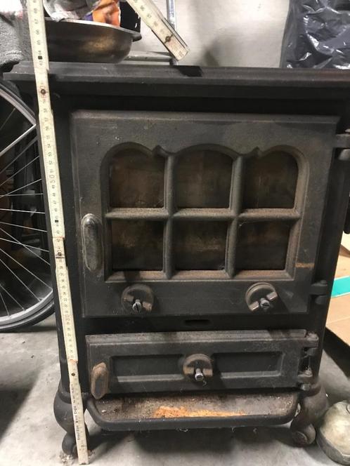 Hout en kolen kacheltje, Diversen, Overige Diversen, Gebruikt, Ophalen
