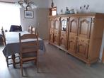volledige eetkamer eik, Ophalen, Gebruikt, 4 tot 6 stoelen