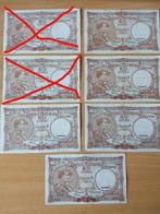 Bankbiljetten 20 francs Minguet-Freund Poortman-Minguet, Postzegels en Munten, Los biljet, Ophalen of Verzenden, België