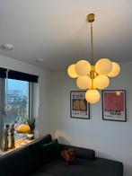 Gouden Sputnik Atomic kroonluchter, Huis en Inrichting, Lampen | Hanglampen, Ophalen, Zo goed als nieuw