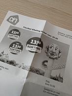 Flexibel inkomticket Efteling, Ophalen, Nieuw, Overige typen