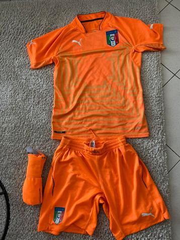 3de keeperstenue Italië 2014-2015 compleet, Enlèvement ou Envoi, Comme neuf, Maillot