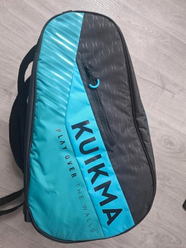 Sac de padel isotherme Kuikma 35 L turquoise-noir, Sports & Fitness, Padel, Comme neuf, Sac de padel, Enlèvement