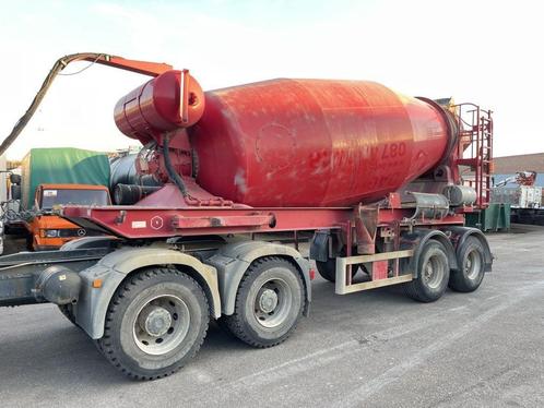 Hoenkhaus 12m3 CONCRETE MIXER 2 Axles SAF - AIR SUSP. - DRUM, Auto's, Vrachtwagens, Bedrijf, Te koop, Aanhangers en Opleggers