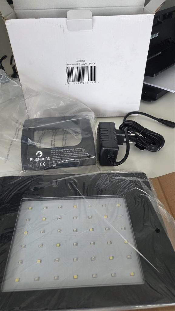 Blue Marine nano led 15w Nieuw, Dieren en Toebehoren, Vissen | Aquaria en Toebehoren, Nieuw, Verlichting of Verwarming, Ophalen of Verzenden