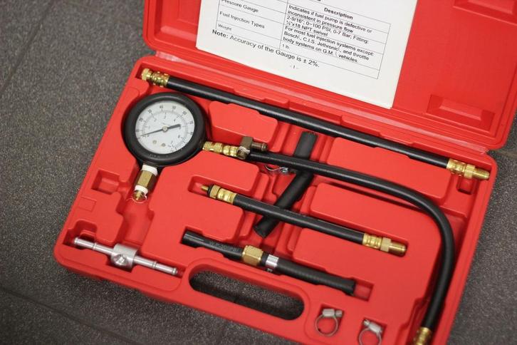Brandstofdruk meter Dragon-tools, Doe-het-zelf en Bouw, Gereedschap | Overige machines, Gebruikt, Ophalen