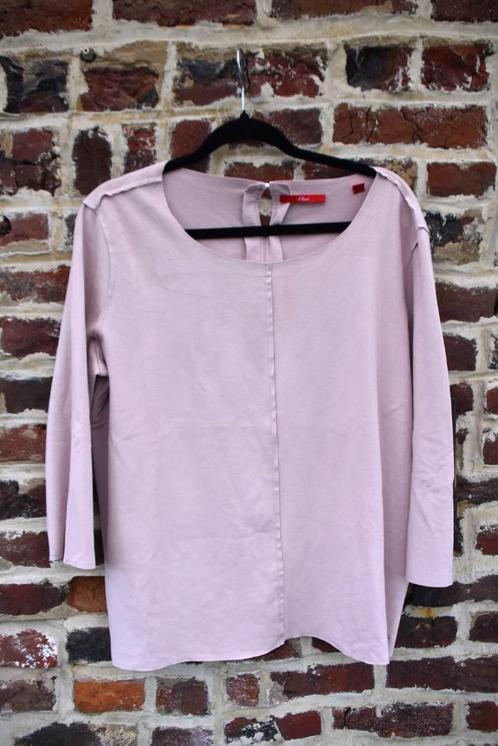 Blouse suédine S oliver 42, Vêtements | Femmes, Blouses & Tuniques, Comme neuf, Taille 42/44 (L), Rose, Enlèvement ou Envoi