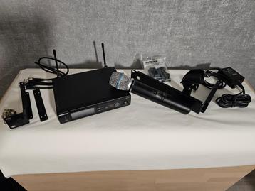 Shure SLX Beta 87A / S10 SET Professional Wireless Mic, Musique & Instruments, Microphones, Enlèvement ou Envoi, Comme neuf, Micro chant