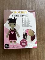 haakset pop Sophie in dress - nieuw!, Hobby en Vrije tijd, Breien en Haken, Ophalen of Verzenden, Nieuw, Haken, Overige typen