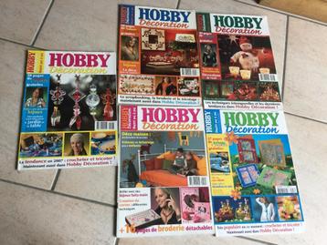 5 „" HOBBY "” DECORATIETIJDSCHRIFTEN” beschikbaar voor biedingen
