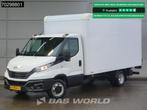 Iveco Daily 35C16 Laadklep Dubbellucht Bakwagen 160PK Airco, Auto's, Bestelwagens en Lichte vracht, Gebruikt, Euro 6, Iveco, Wit