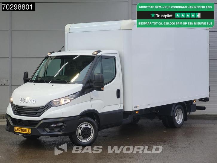 Iveco Daily 35C16 Laadklep Dubbellucht Bakwagen 160PK Airco, Auto's, Bestelwagens en Lichte vracht, Bedrijf, Te koop, Airconditioning