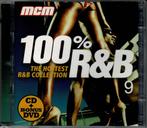 CD+DVD-compilatie 100% R&B 9, Cd's en Dvd's, Cd's | R&B en Soul, 2000 tot heden, R&B, Ophalen of Verzenden, Zo goed als nieuw