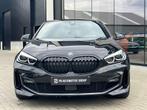 BMW 118 118iA M-Pakket-Full Led-Navi-Leer-Zetelverw-Pdc19", Auto's, BMW, 135 pk, 1 Reeks, Gebruikt, Zwart
