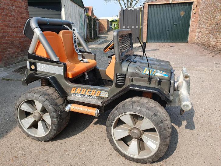 Peg Perego Gaucho SuperPower 24volt, Enfants & Bébés, Jouets | Extérieur | Véhicules à batterie, Comme neuf, Enlèvement