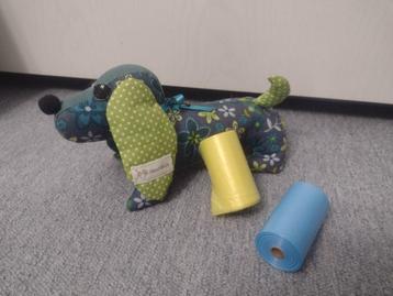 UTILE ! Lot de 2 rouleaux de sacs à crottes jamais ouverts beschikbaar voor biedingen