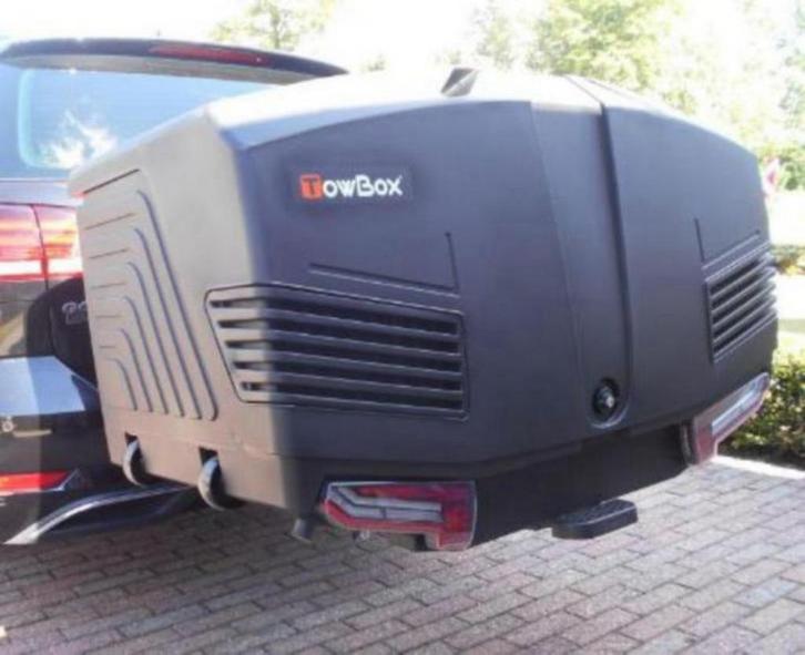 Te huur- towbox - ideaal voor uw electrische auto, Auto diversen, Dakkoffers, Zo goed als nieuw, Ophalen