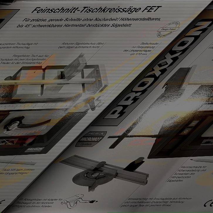 Proxon  zaagtafel- modelbouw, Hobby en Vrije tijd, Modelbouw | Overige, Zo goed als nieuw, Ophalen