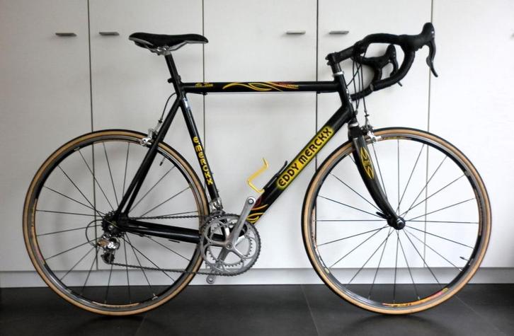 neo retro Eddy Merckx allu team full chorus, Fietsen en Brommers, Fietsen | Racefietsen, Carbon, Ophalen of Verzenden