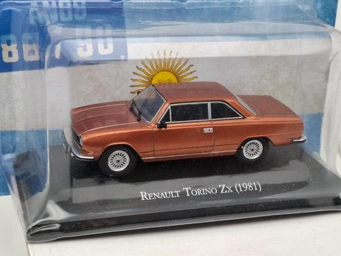 Renault Torino ZX (1981) - Salvat 1:43, Hobby & Loisirs créatifs, Voitures miniatures | 1:43, Comme neuf, Voiture, Autres marques