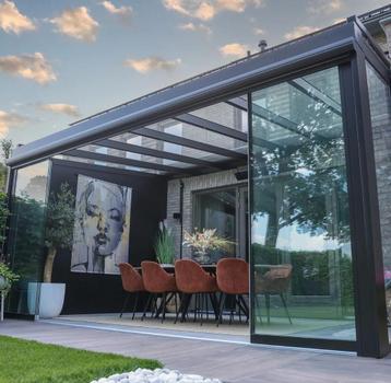Veranda Carport Terrasoverkappingen glazenschuifwanden beschikbaar voor biedingen