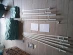 Ikea gordijnen vilborg + Ikea rails vidga, Ophalen, Gebruikt