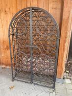 Smeedijzeren wijnrek, Huis en Inrichting, Woonaccessoires | Wijnrekken, Ophalen, Zo goed als nieuw