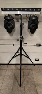 Complete compacte professionele lichtshow, Muziek en Instrumenten, Ophalen, Gebruikt, Licht, Geluidgestuurd