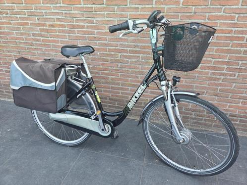 Elektrische damesfiets bikkel, Fietsen en Brommers, Elektrische fietsen, Gebruikt, Overige merken, Minder dan 47 cm, 50 km per accu of meer