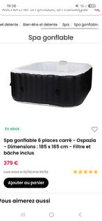 Jacuzzi Ozpazia, Tuin en Terras, Bubbelbaden en Hottubs, Ophalen, Nieuw, Filter, Opblaasbaar