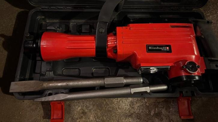 Einhell Marteau Piqueur TC-DH 43 1600 W - 43 Joules, Doe-het-zelf en Bouw, Gereedschap | Boormachines, Zo goed als nieuw, Boor- en/of Breekhamer