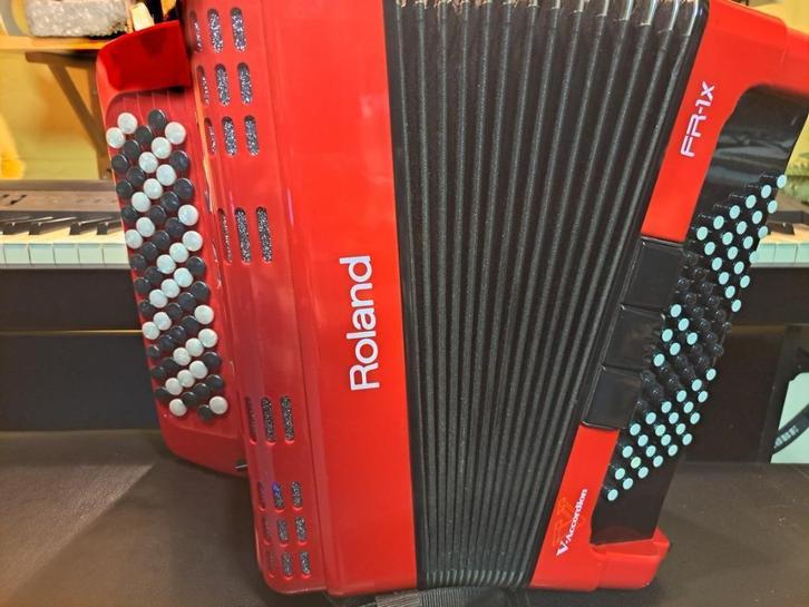 Dig.accordeon Roland FR1X, Musique & Instruments, Synthétiseurs, Comme neuf, Autres nombres, Roland, Avec valise ou flightcase