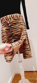 Jupe vintage courte marron avec une fente du coté gauche, Autre, Taille 38/40 (M), Autres couleurs, Comme neuf