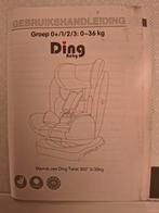 Autostoel Ding twist 360, Kinderen en Baby's, Buggy's, Ophalen