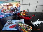 Playmobil 5137 Piratenroeiboot met hammerhaai*VOLLEDIG PRIMA, Kinderen en Baby's, Speelgoed | Playmobil, Ophalen of Verzenden