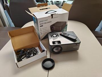 beamer + scherm + 1000 stuks gratis dvd's beschikbaar voor biedingen