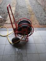 Professionele tuinslang haspel, Ophalen, Tuinslang