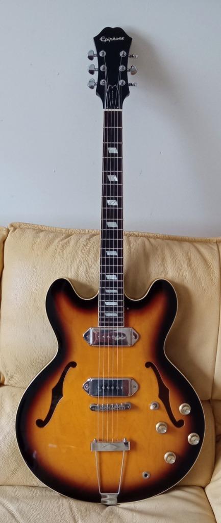 Epiphone "1965" elitist casino de 2011 made in Japan !, Musique & Instruments, Instruments à corde | Guitares | Électriques, Comme neuf