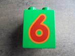 Lego Duplo Brick 2x2x2 (zie foto's), Ophalen of Verzenden, Gebruikt, Losse stenen, Duplo