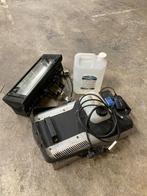 Rook machine en stroboscoop en rookvloeistof, Muziek en Instrumenten, Licht en Laser, Ophalen, Gebruikt, Rookmachine, Stroboscoopeffect