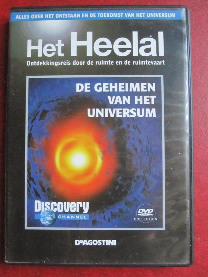 Het Heelal De geheimen van het universum, Cd's en Dvd's, Dvd's | Documentaire en Educatief, Zo goed als nieuw, Wetenschap of Techniek