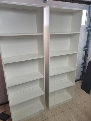 Ikea Gersby boekenrek wit (2 stuks) beschikbaar voor biedingen