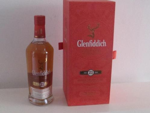 Glenfiddich 21 y - Reserva Rum Cask Finish - 70 cl + box, Verzamelen, Merken en Reclamevoorwerpen, Nieuw, Overige typen, Ophalen of Verzenden